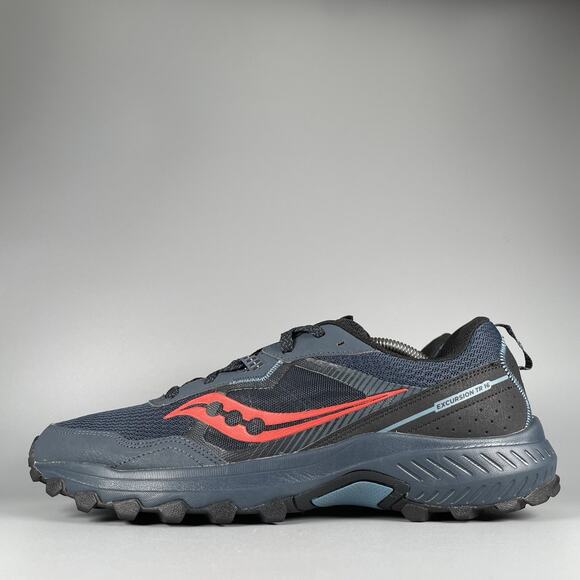 Saucony Excursion Tr 16 Mens Size 11 Blue Trail Running Shoes Athletic Shoes GUC - Picture 1 of 9